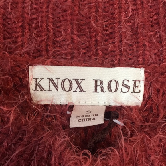 Knox Rose Soft/Fluffy sweater size S - Picture 5 of 7
